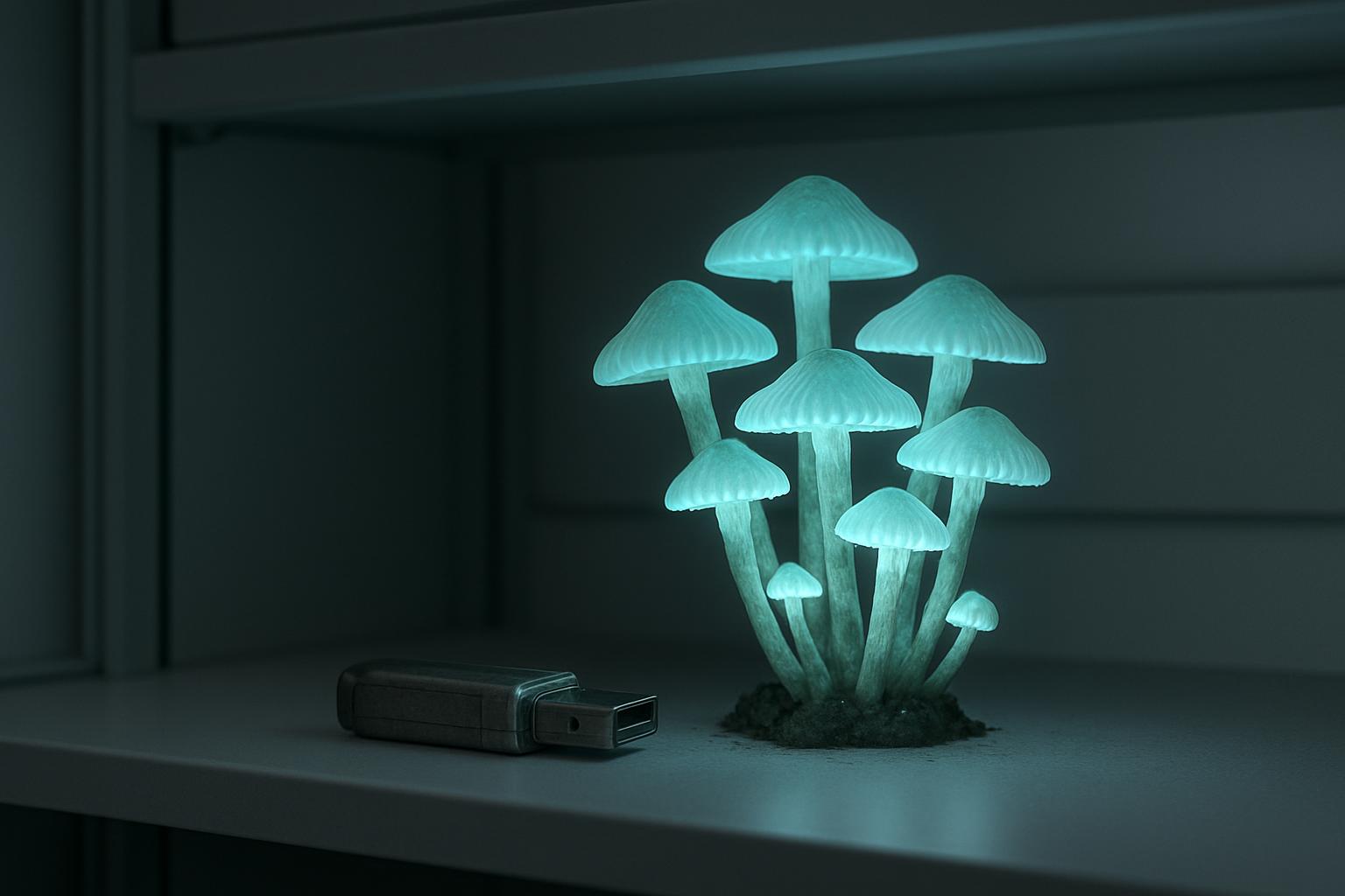 Les champignons lumineux.