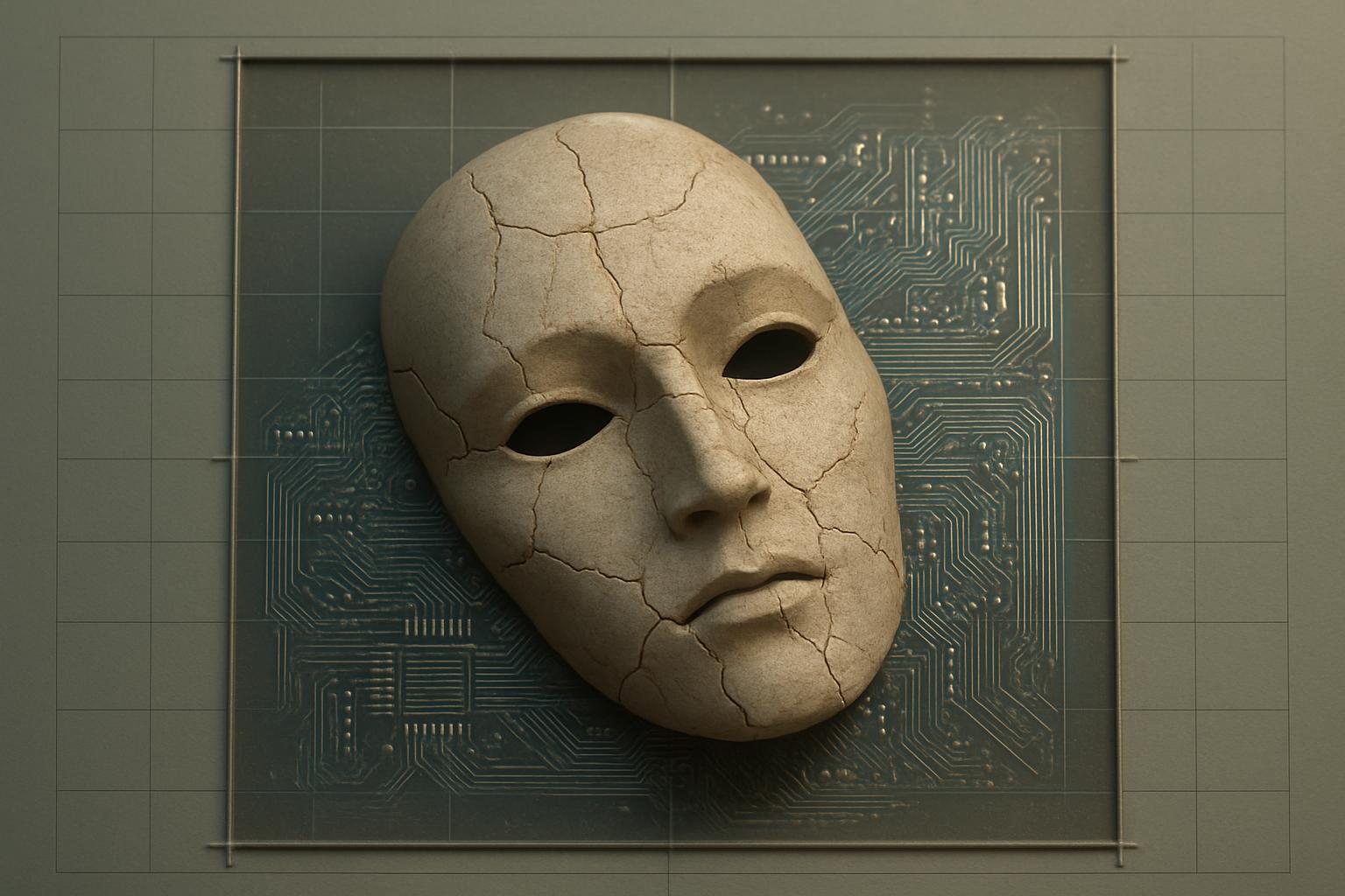 Un masque dans la peau, calme paranoia cyberpunk.